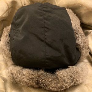 Nathaniel Cole Down Filled Rabbit Trim Aviator